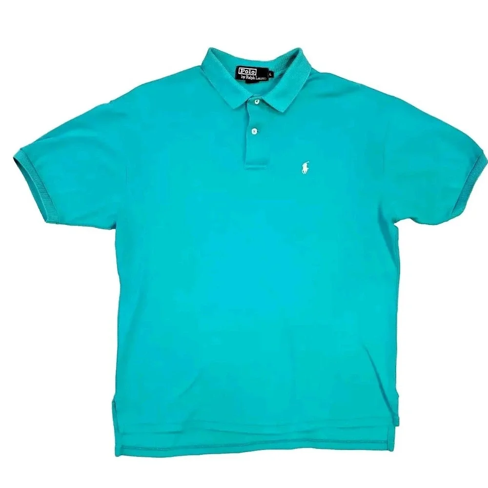 Ralph Lauren Polo‎ Shirt Men's L  Short Sleeve Summer Wear